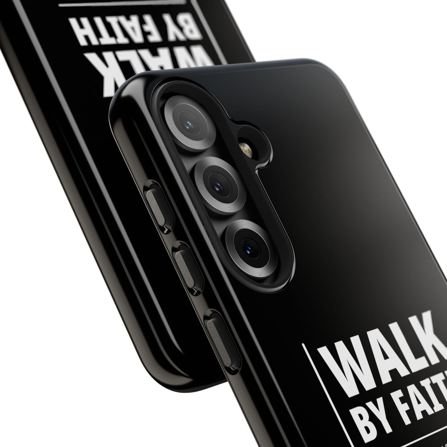 Walk by Faith Tough Phone Case — 2 Corinthians 5:7 Christian Phone Cover