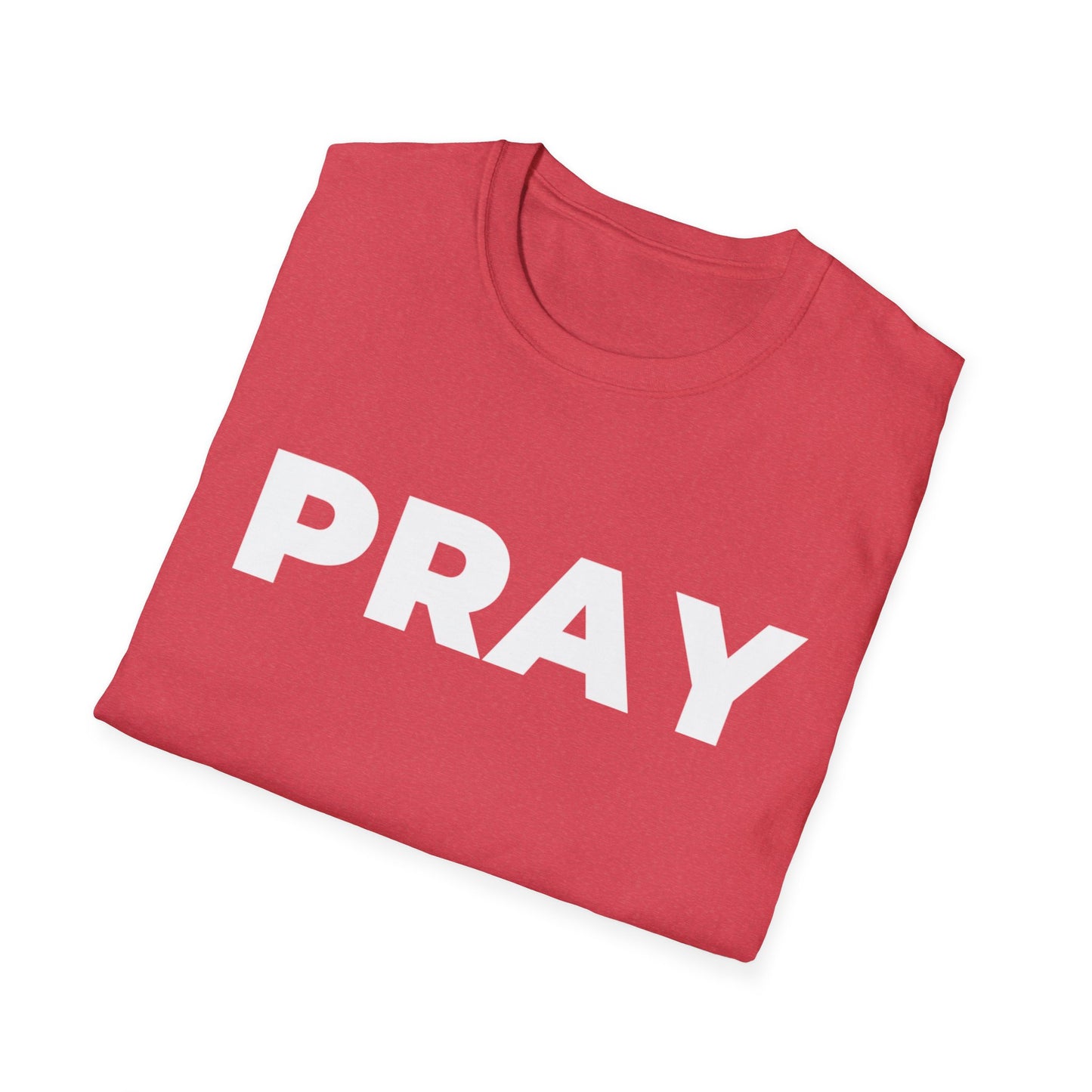 "PRAY" Inspirational Christian T-Shirt