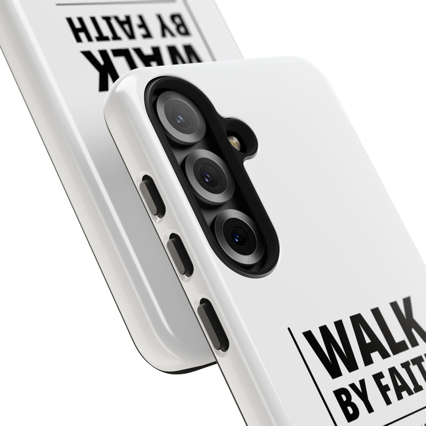 Walk by Faith Tough Phone Case — 2 Corinthians 5:7 Christian Phone Cover