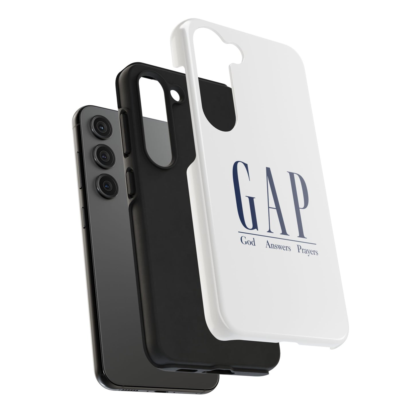 GAP (God Answers Prayers) Christian Protective Phone Cover - Tough Phone Case