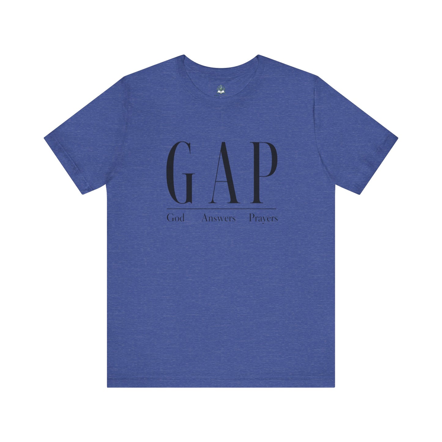 GAP "God Answers Prayers" Christian Short Sleeve Shirt