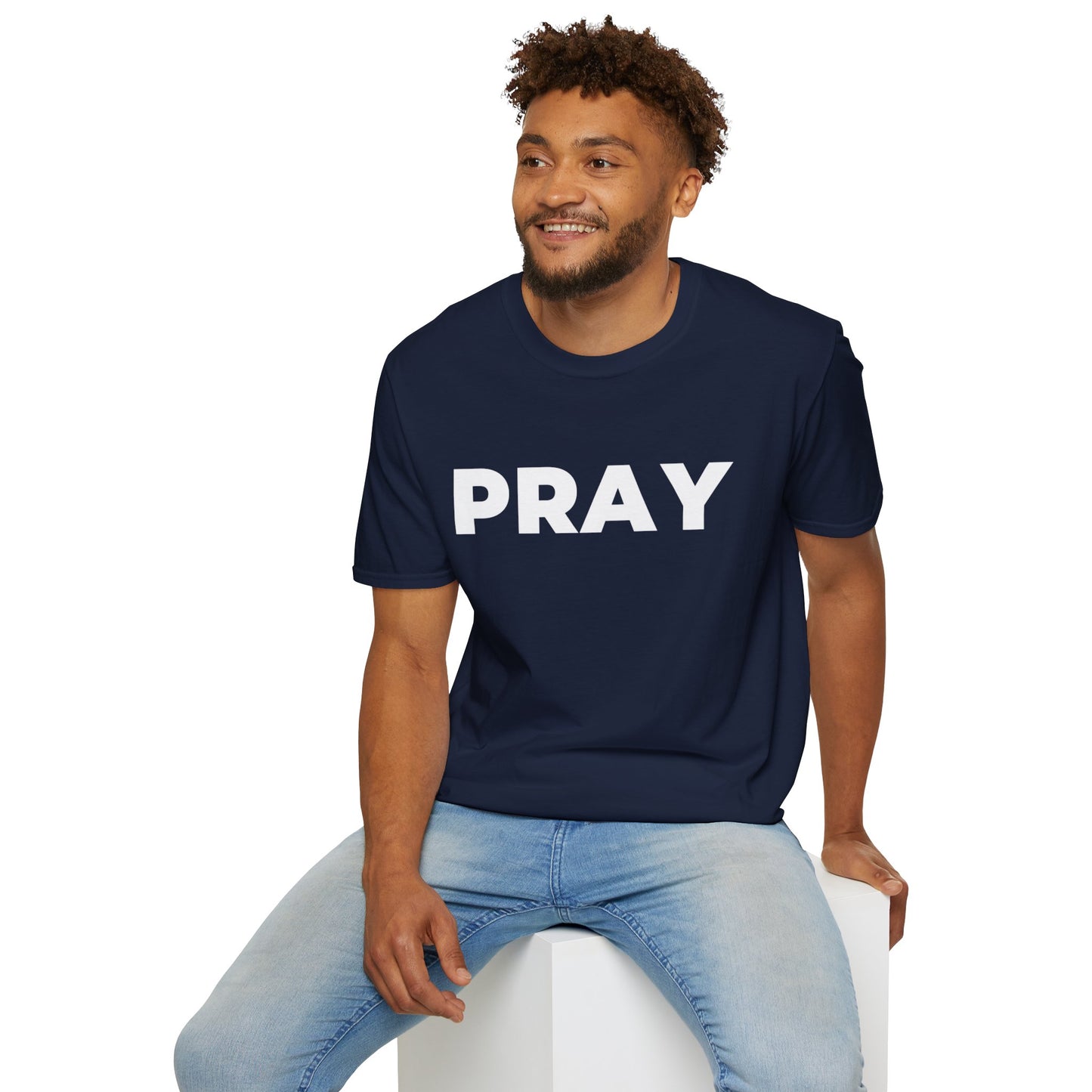 "PRAY" Inspirational Christian T-Shirt