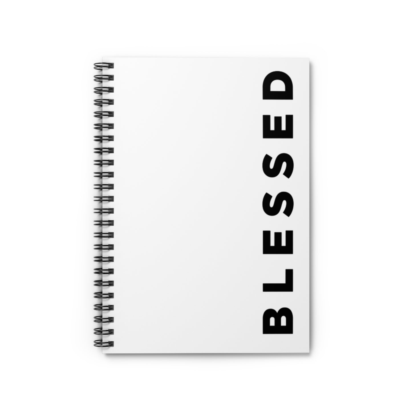 BLESSED Notebook | Spiral Ruled Journal