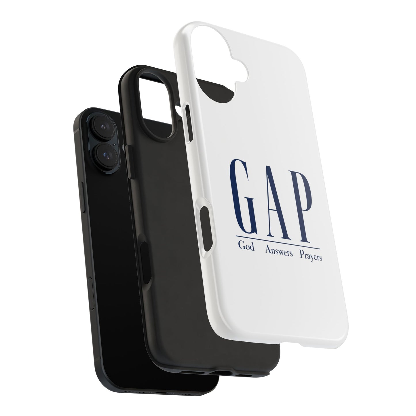 GAP (God Answers Prayers) Christian Protective Phone Cover - Tough Phone Case
