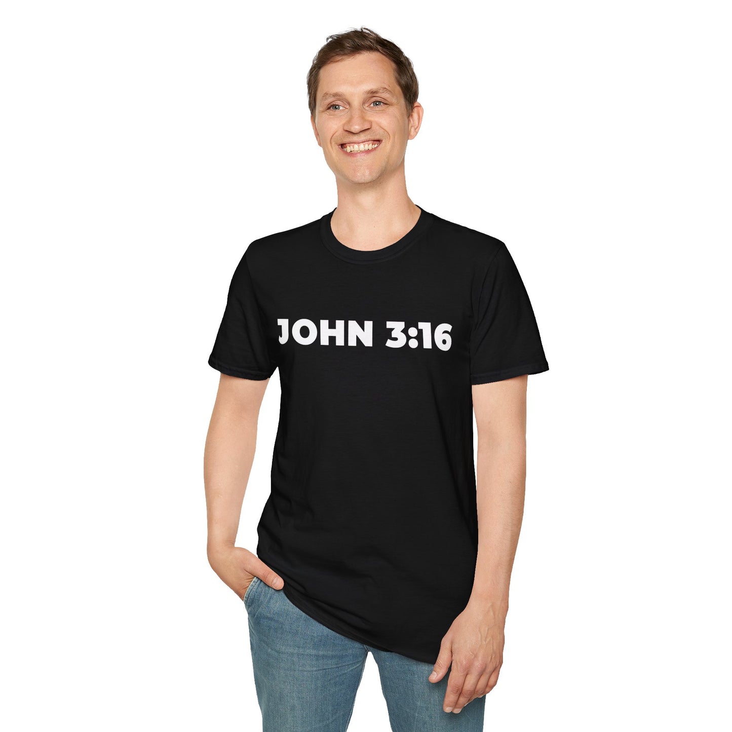 JOHN 3:16 Inspirational Christian T-Shirt