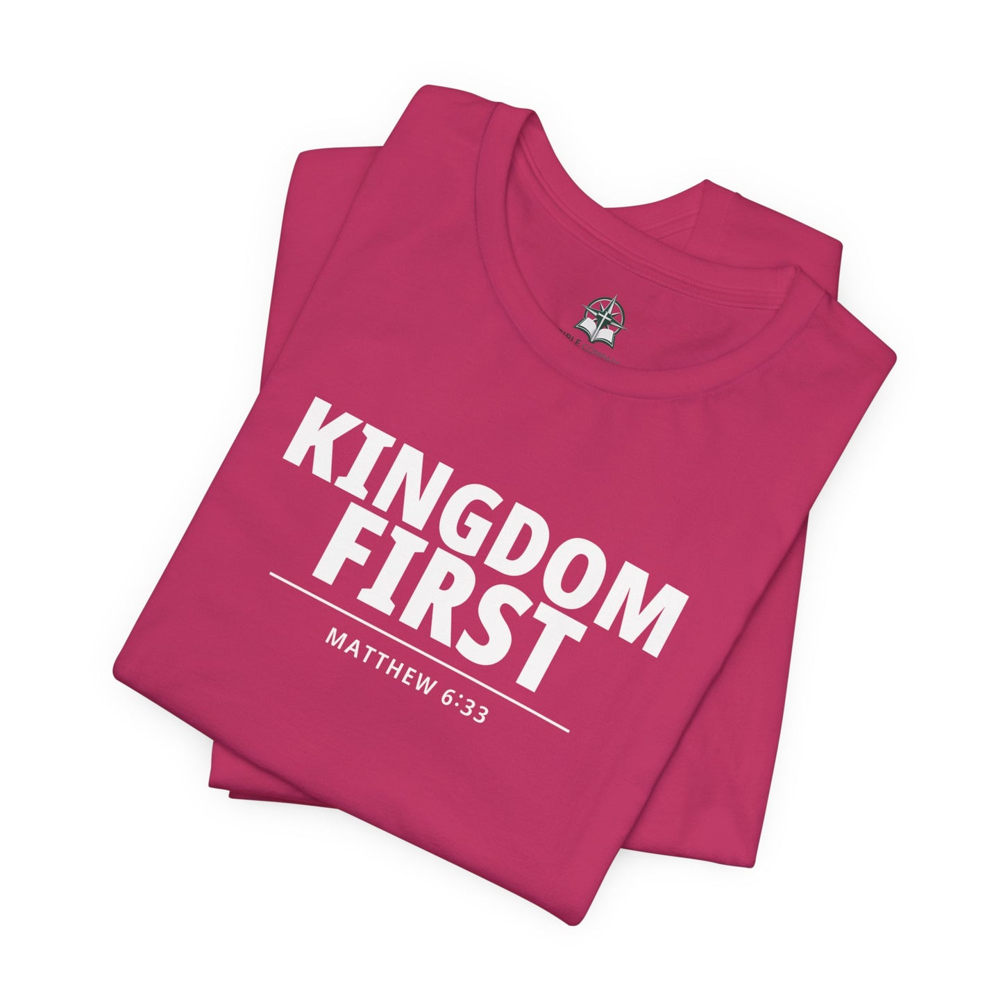 Kingdom First T‑Shirt — Matthew 6:33 Inspirational Christian Tee