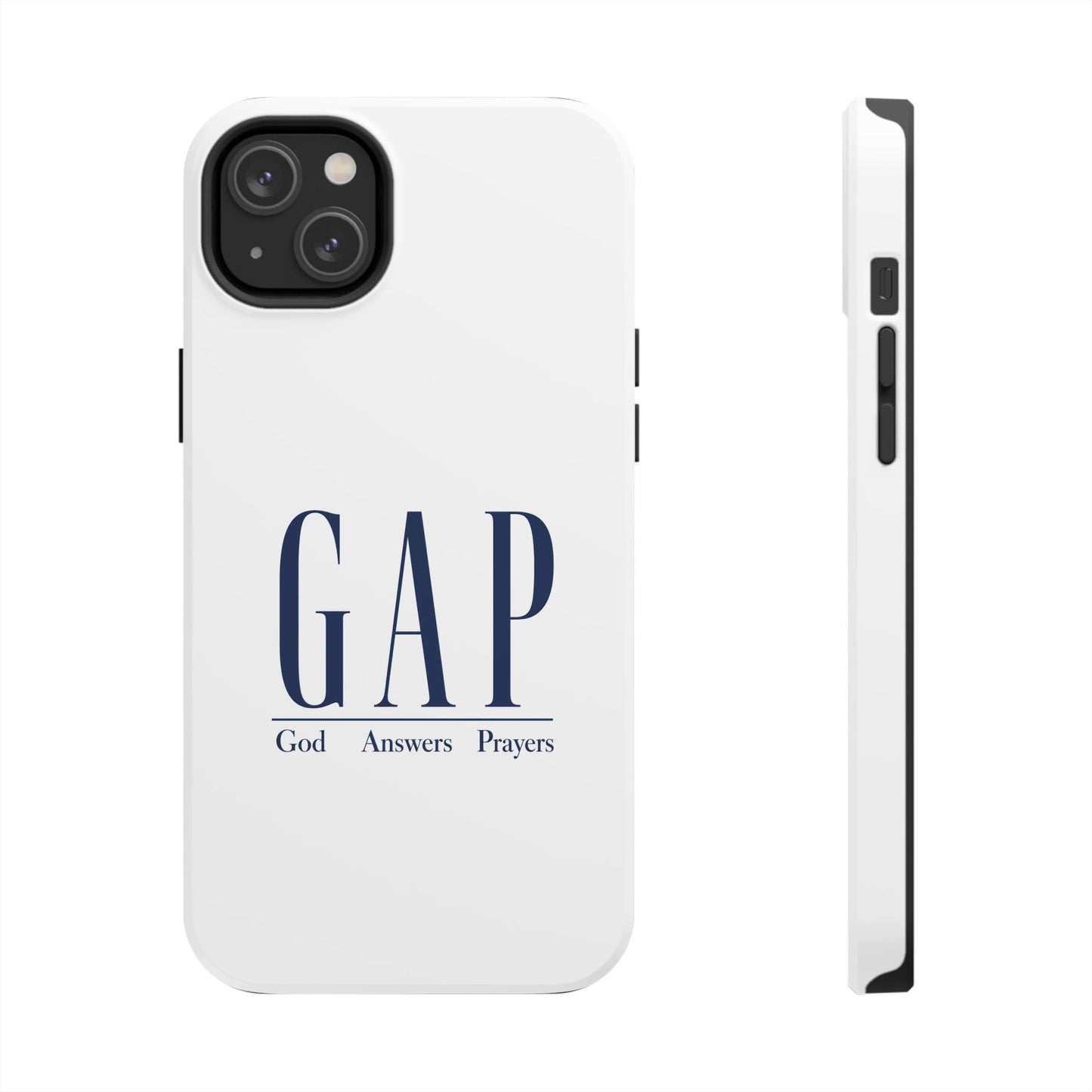 GAP (God Answers Prayers) Christian Protective Phone Cover - Tough Phone Case