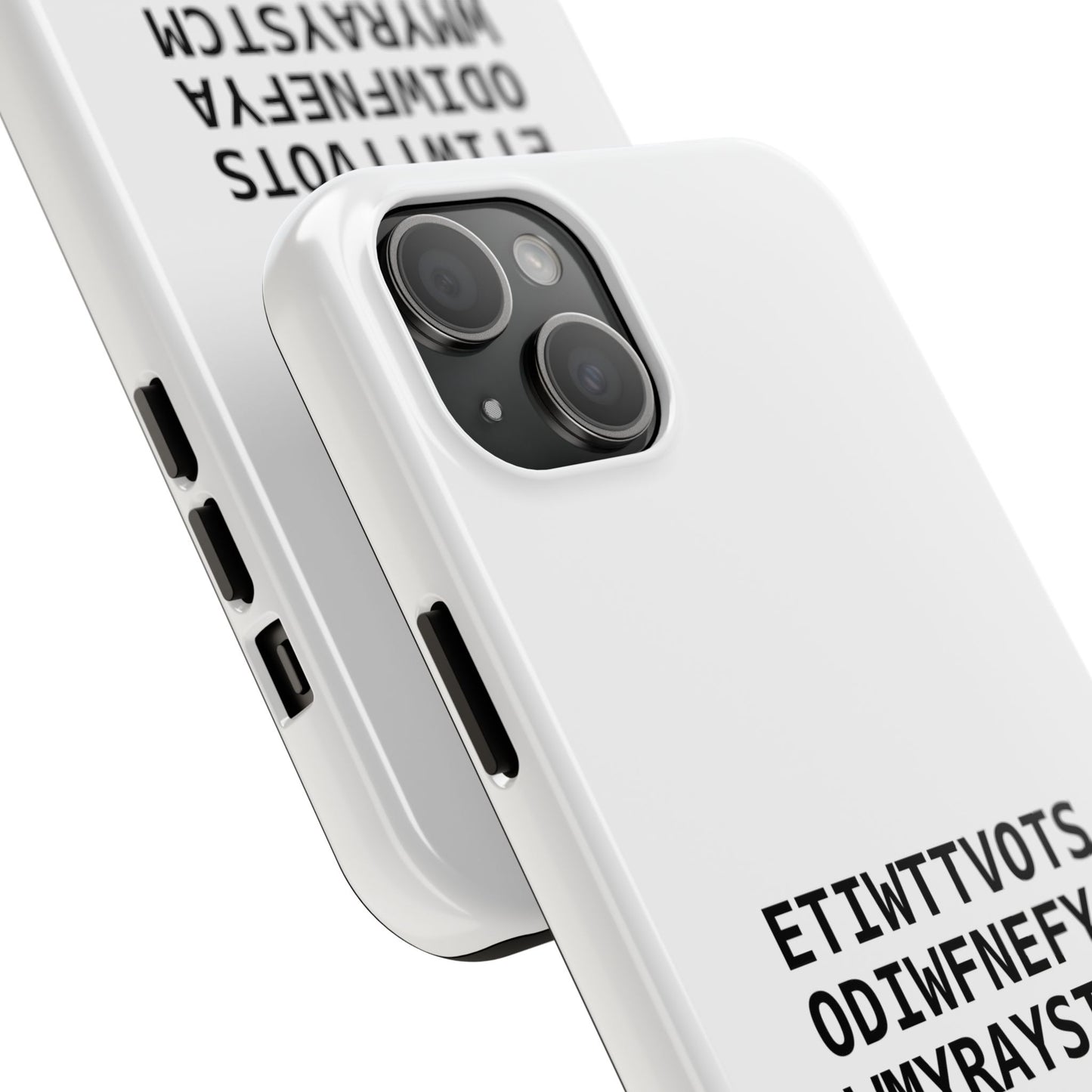 Tough Phone Case — Psalm 23:4 (First letter of every word of Psalm 23:4)