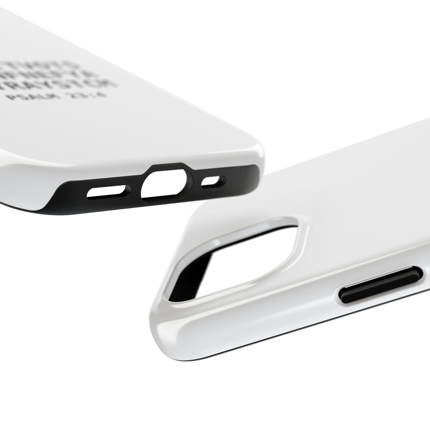 Tough Phone Case — Psalm 23:4 (First letter of every word of Psalm 23:4)