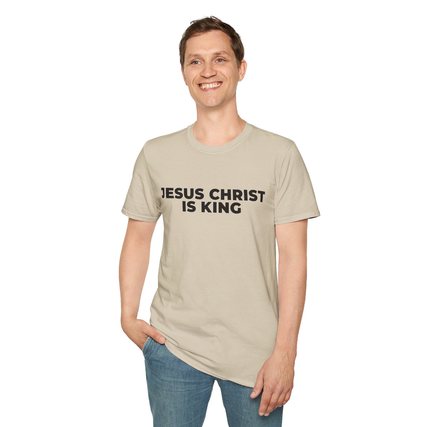 Jesus Christ Is King T-Shirt — Christian Faith Tee