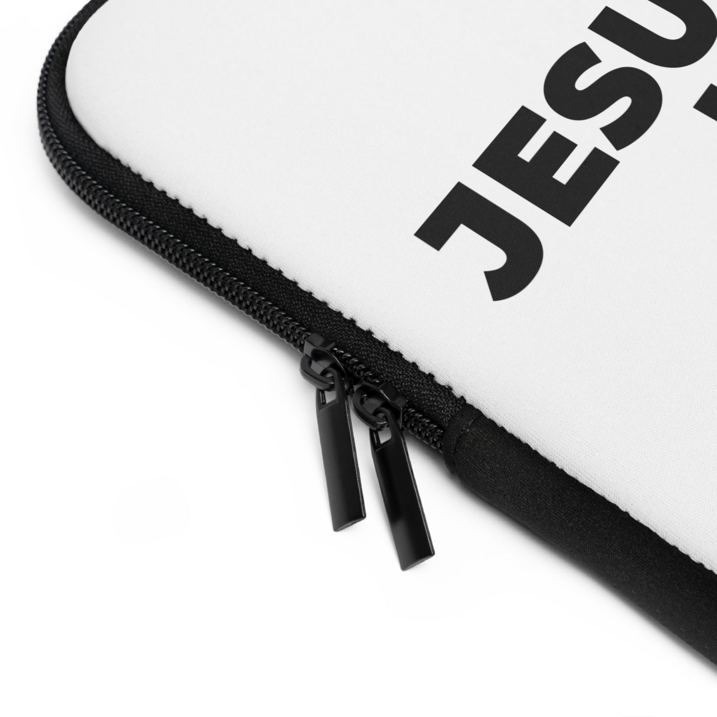 Jesus Christ Is King Laptop Sleeve — Christian Protective Neoprene Case