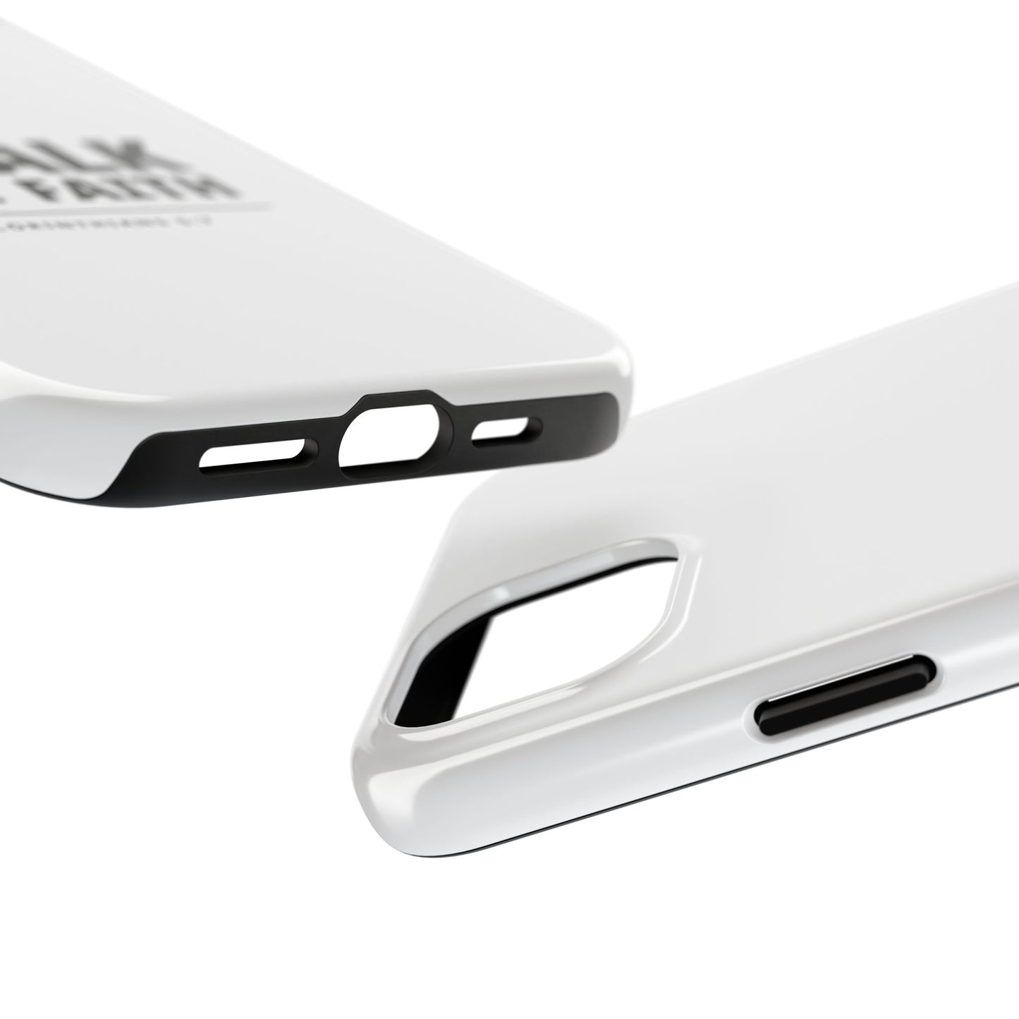 Walk by Faith Tough Phone Case — 2 Corinthians 5:7 Christian Phone Cover