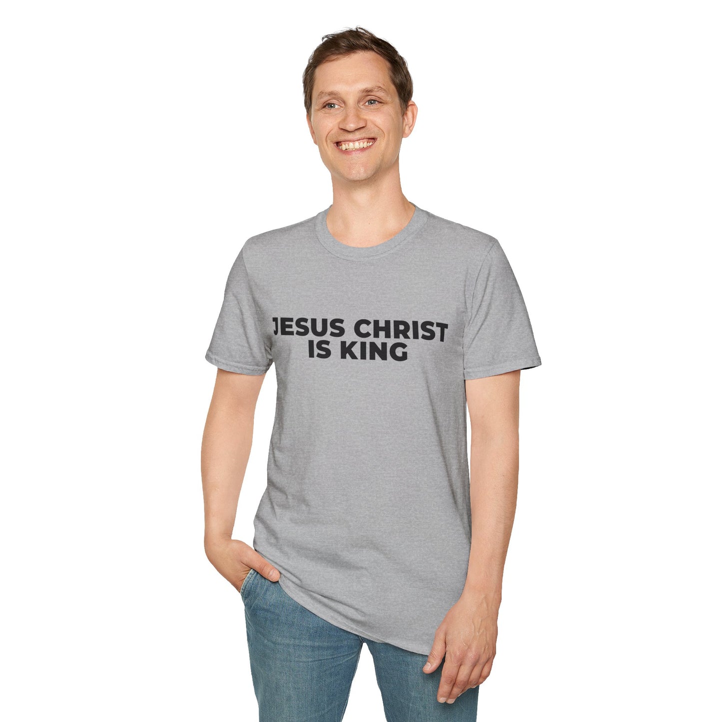 Jesus Christ Is King T-Shirt — Christian Faith Tee