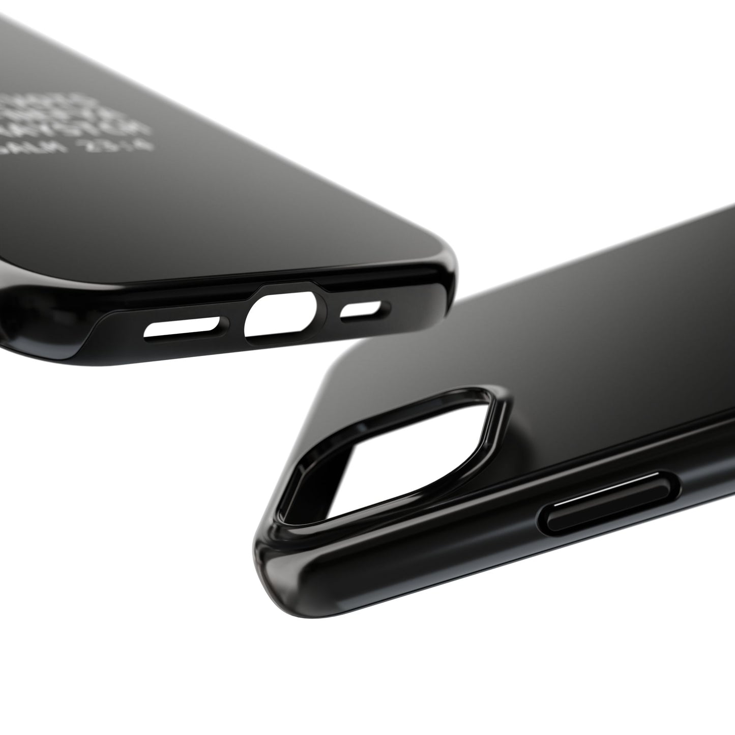 Tough Phone Case — Psalm 23:4 (First letter of every word of Psalm 23:4)