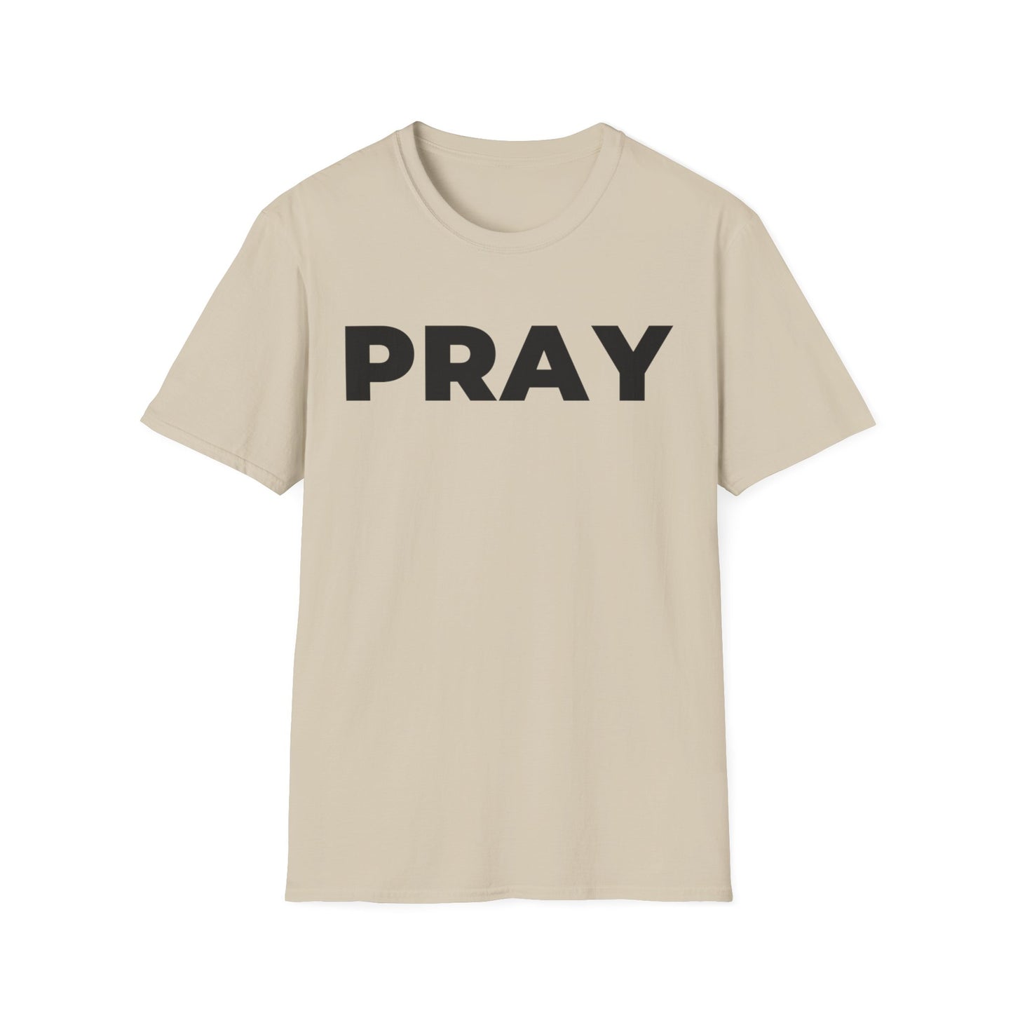 "PRAY" Christian T-Shirt - Bible Compass