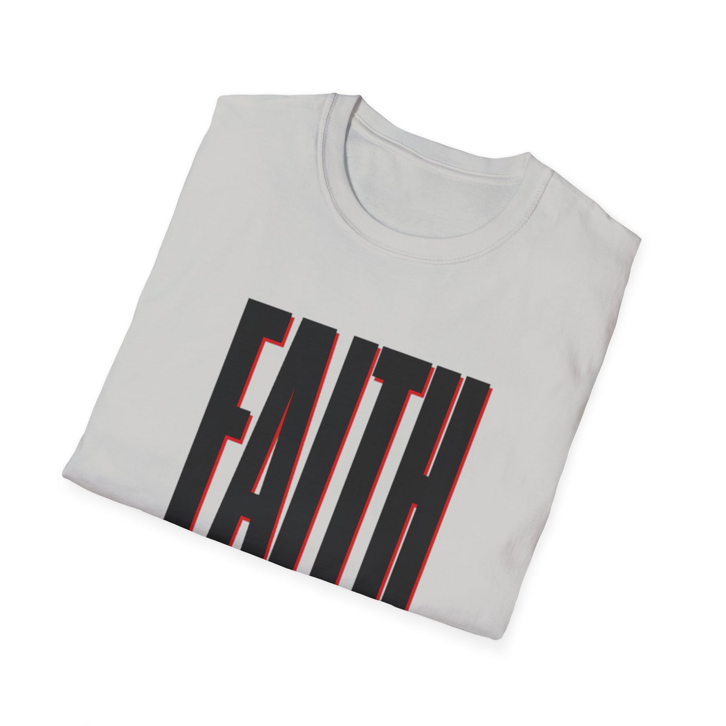 FAITH Bold Typography T-Shirt - Hebrews 11:1 | Bible Compass
