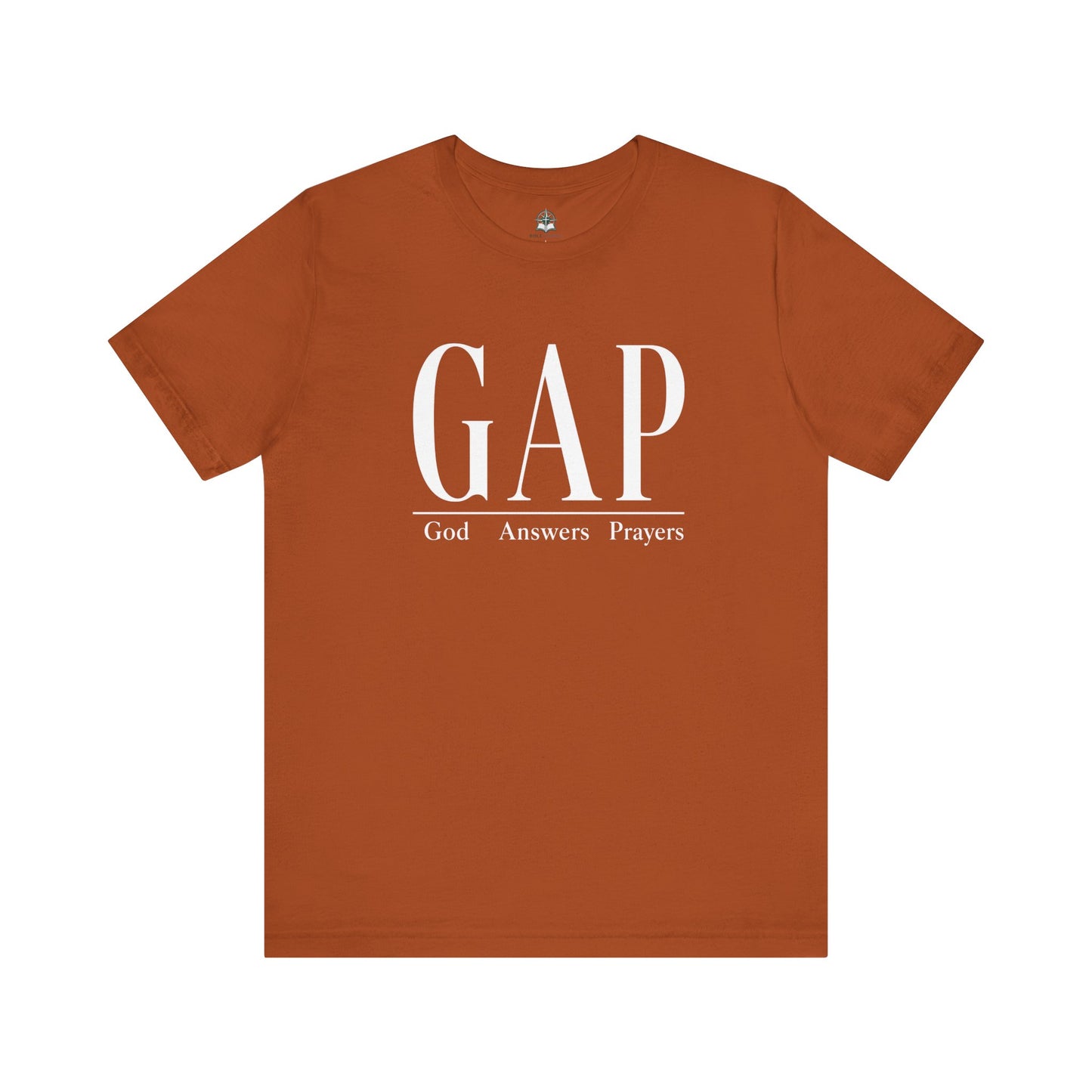 GAP "God Answers Prayers" Christian Short Sleeve Shirt