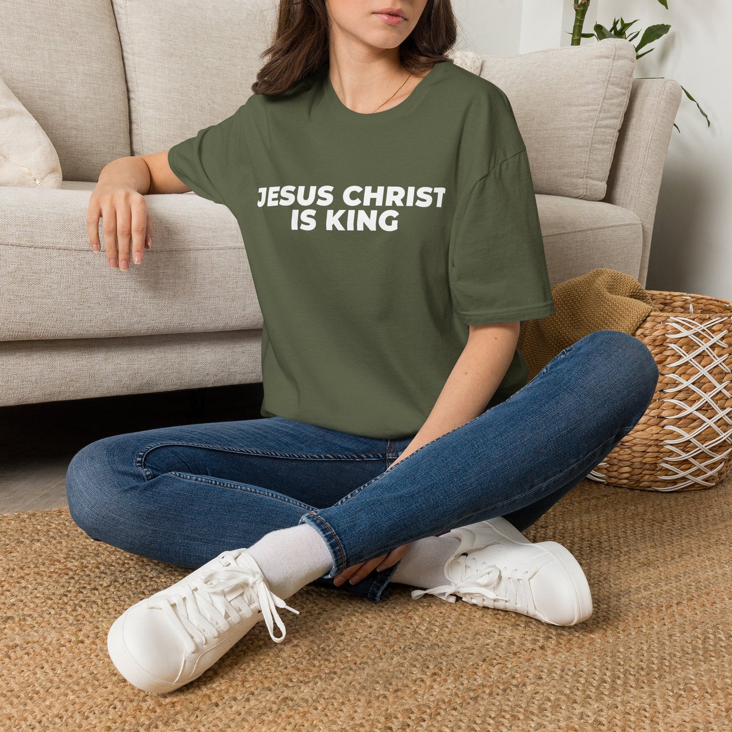Jesus Christ Is King T-Shirt — Bold Christian Faith Tee