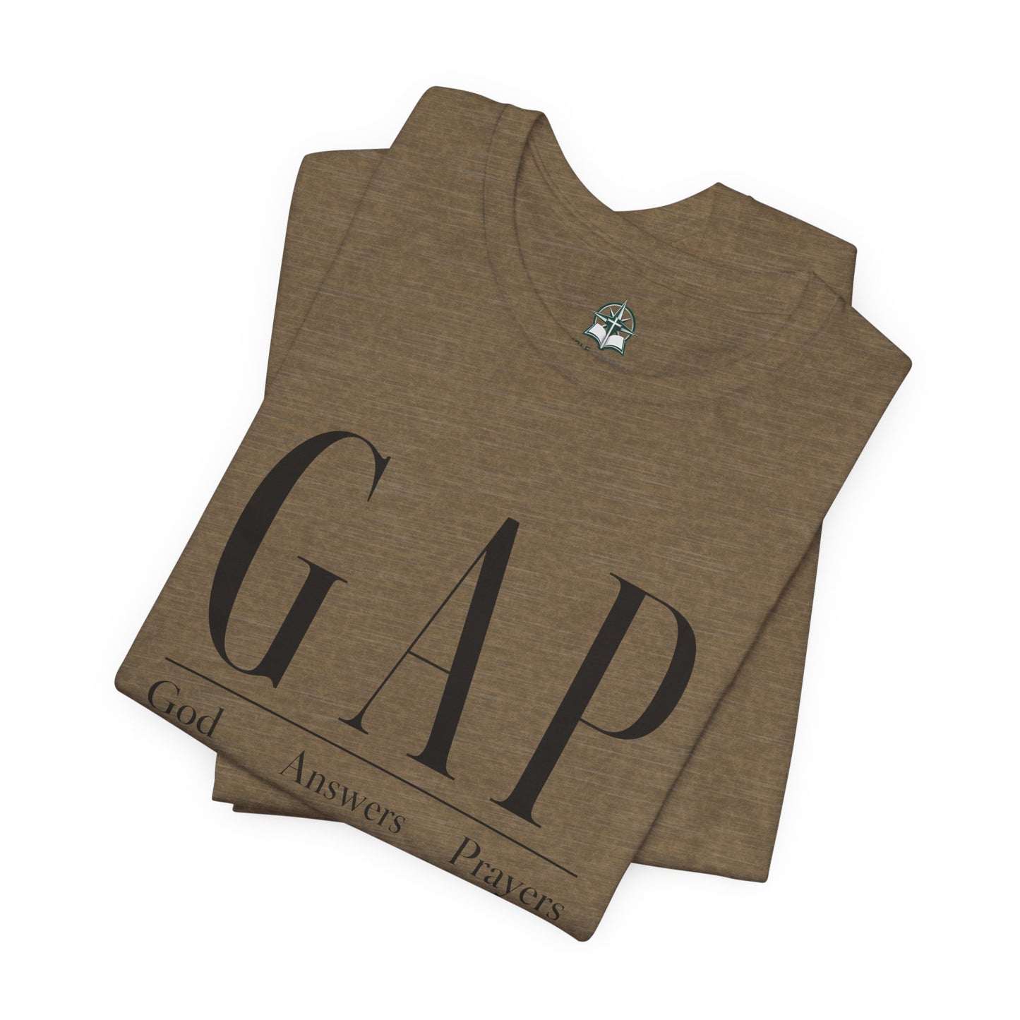 GAP "God Answers Prayers" Christian Short Sleeve Shirt
