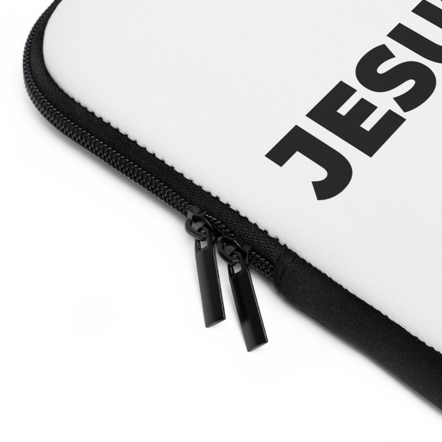 Jesus Christ Is King Laptop Sleeve — Christian Protective Neoprene Case