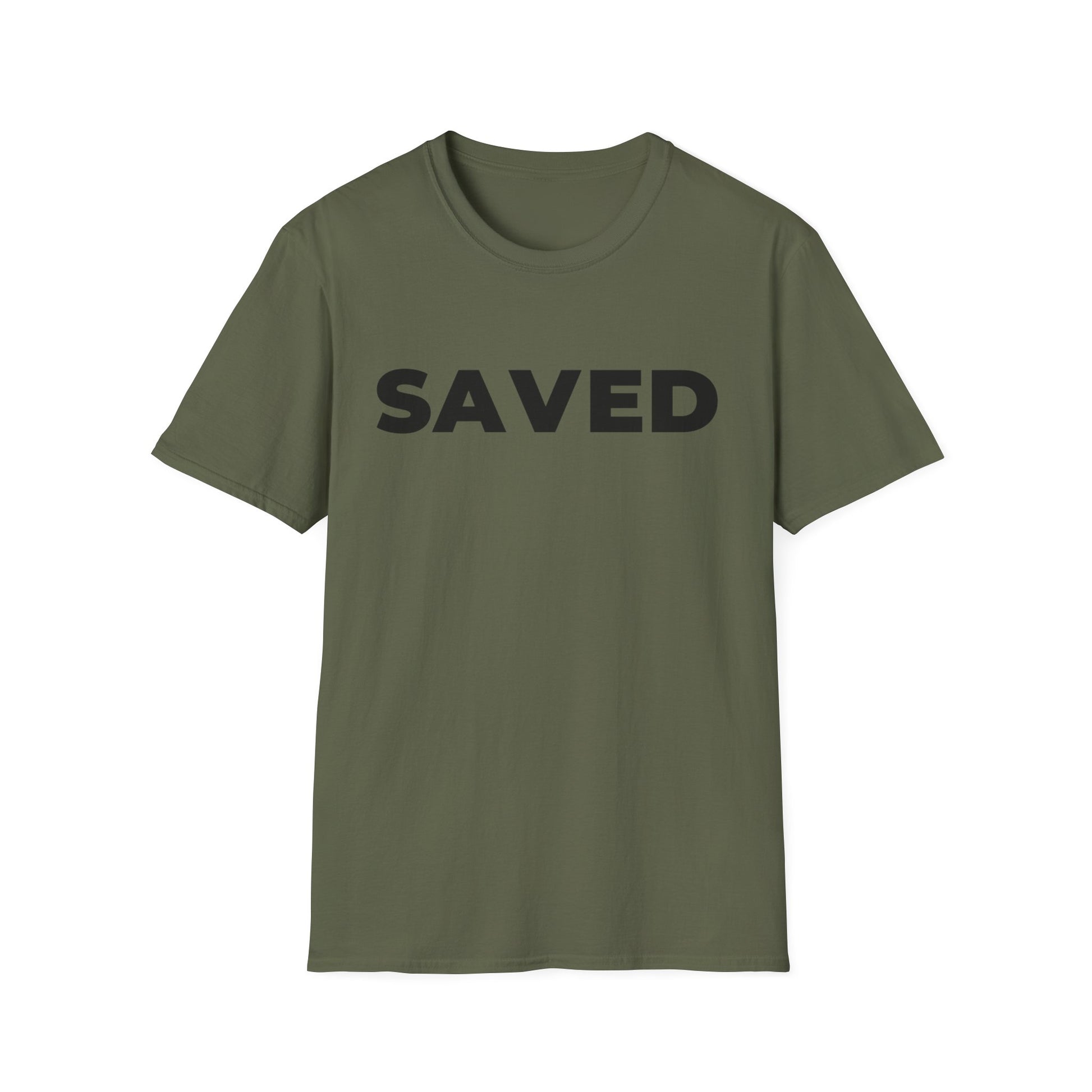 SAVED Christian T-Shirt - Bible Compass