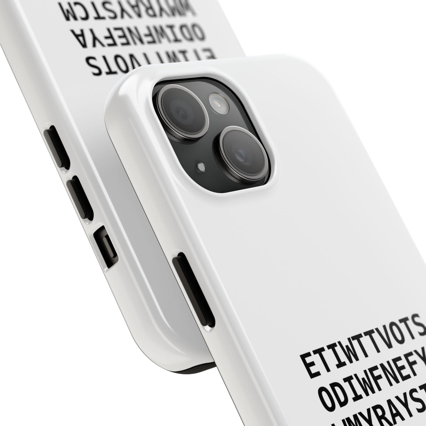 Tough Phone Case — Psalm 23:4 (First letter of every word of Psalm 23:4)