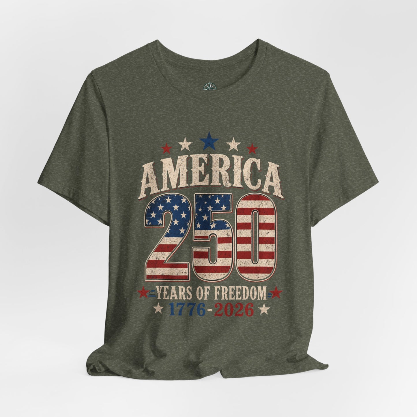 America 250 Patriotic T-Shirt - Independence Day
