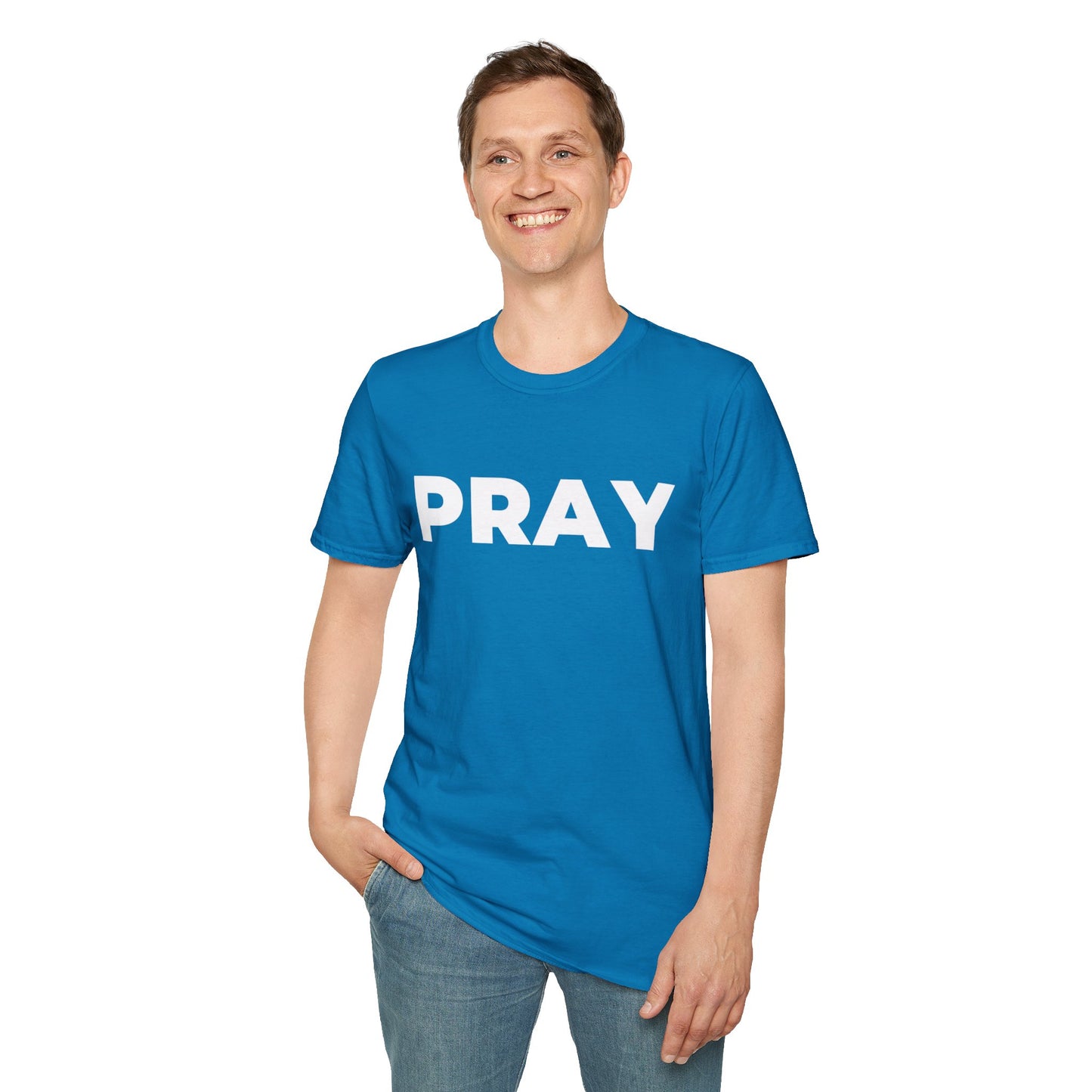 "PRAY" Inspirational Christian T-Shirt