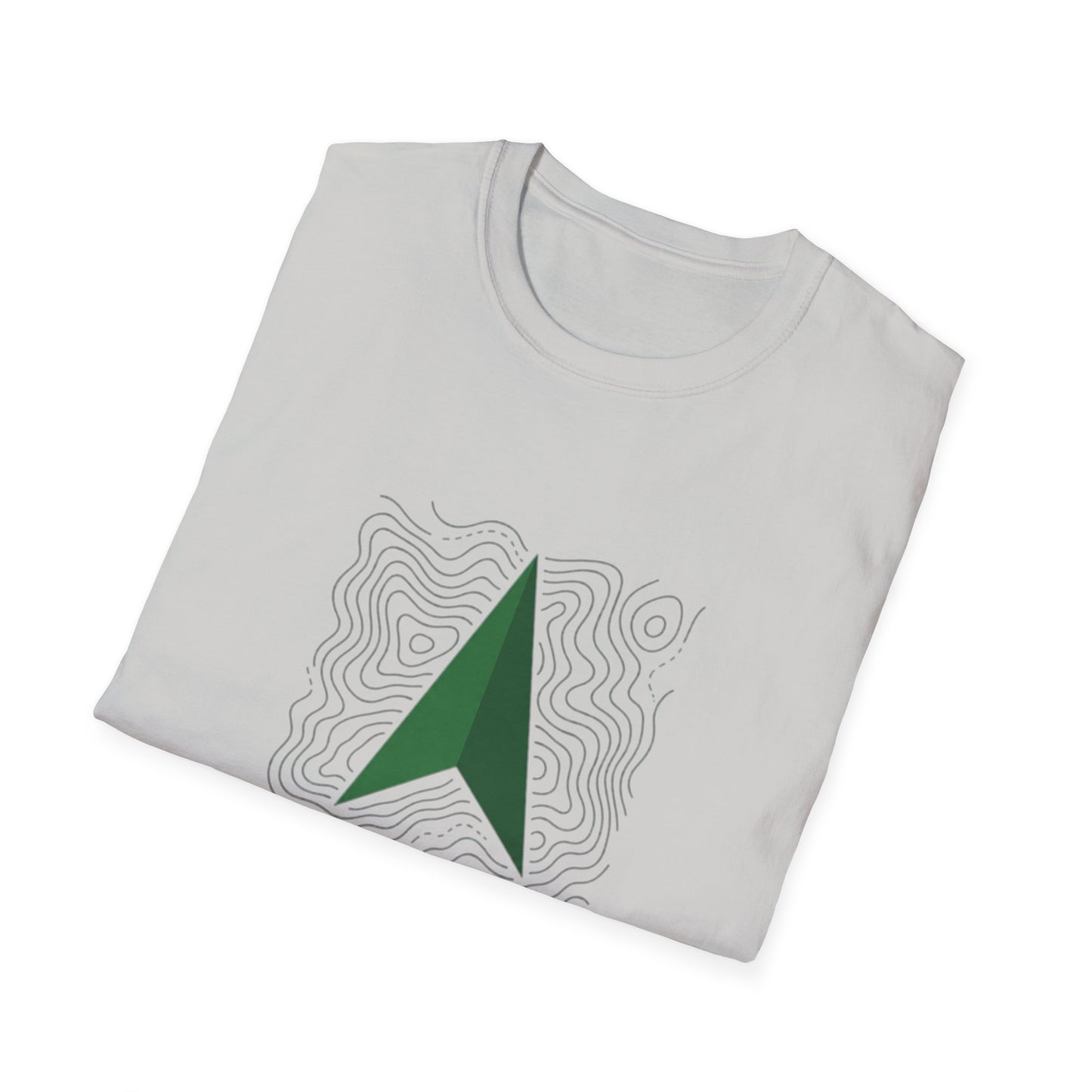 True North Jesus Christ T-Shirt - Hebrews 12:2 | Bible Compass