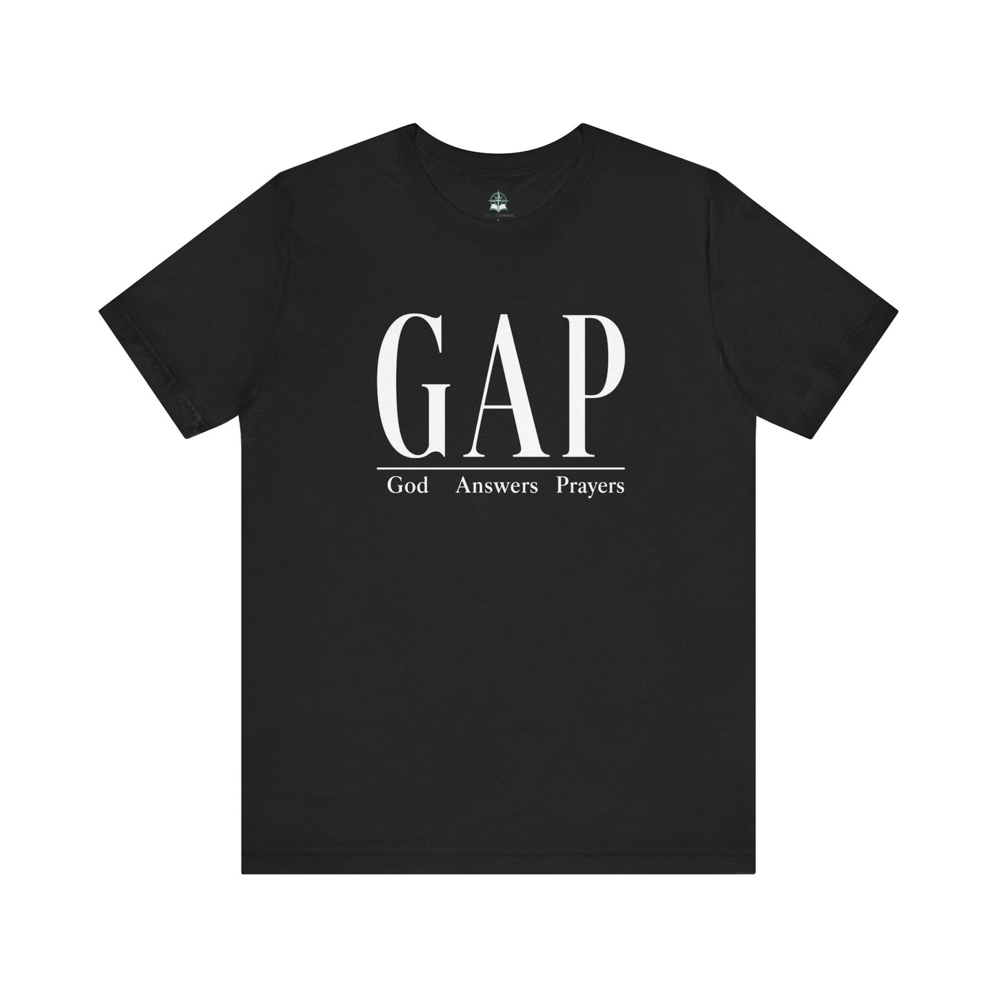GAP "God Answers Prayers" Christian Short Sleeve Shirt