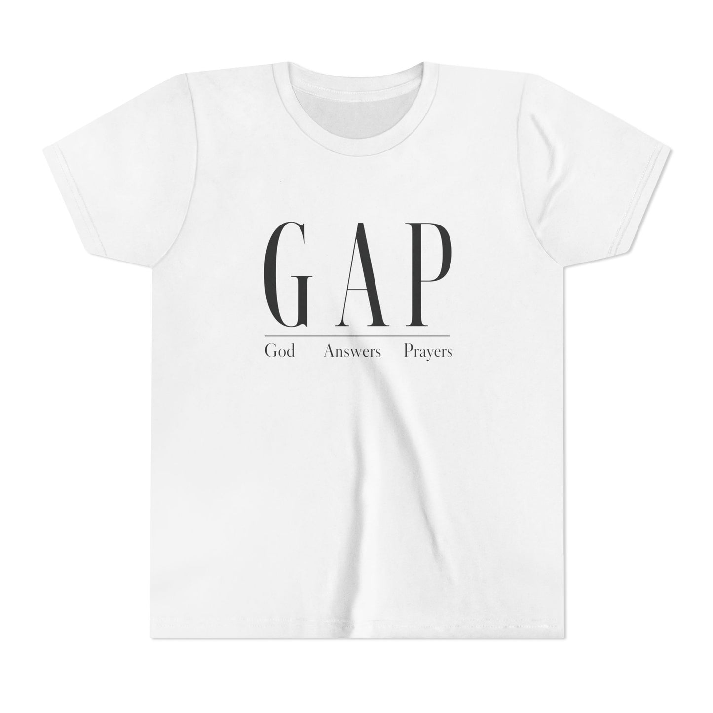 Youth Tee - GAP (God Answers Prayers) Christian T-Shirts