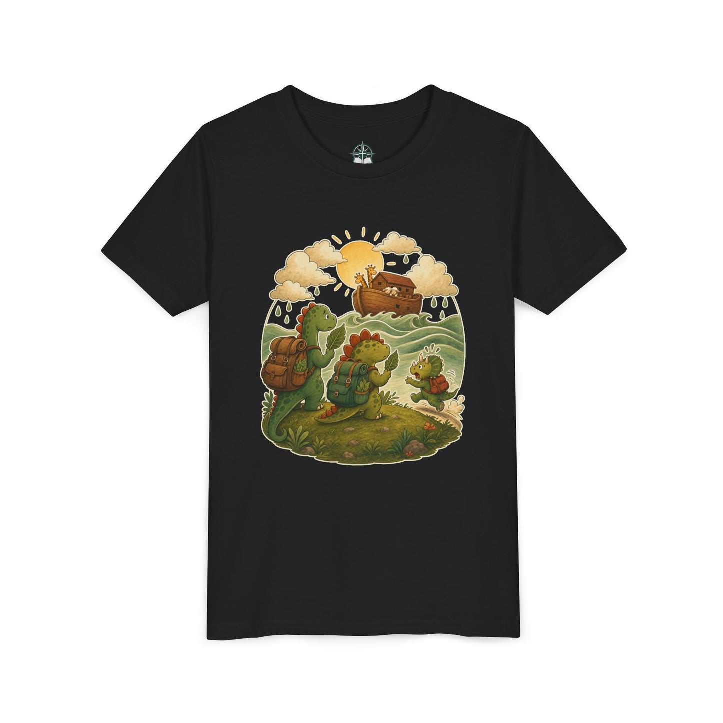 Kids Dinosaur Noah's Ark T-Shirt