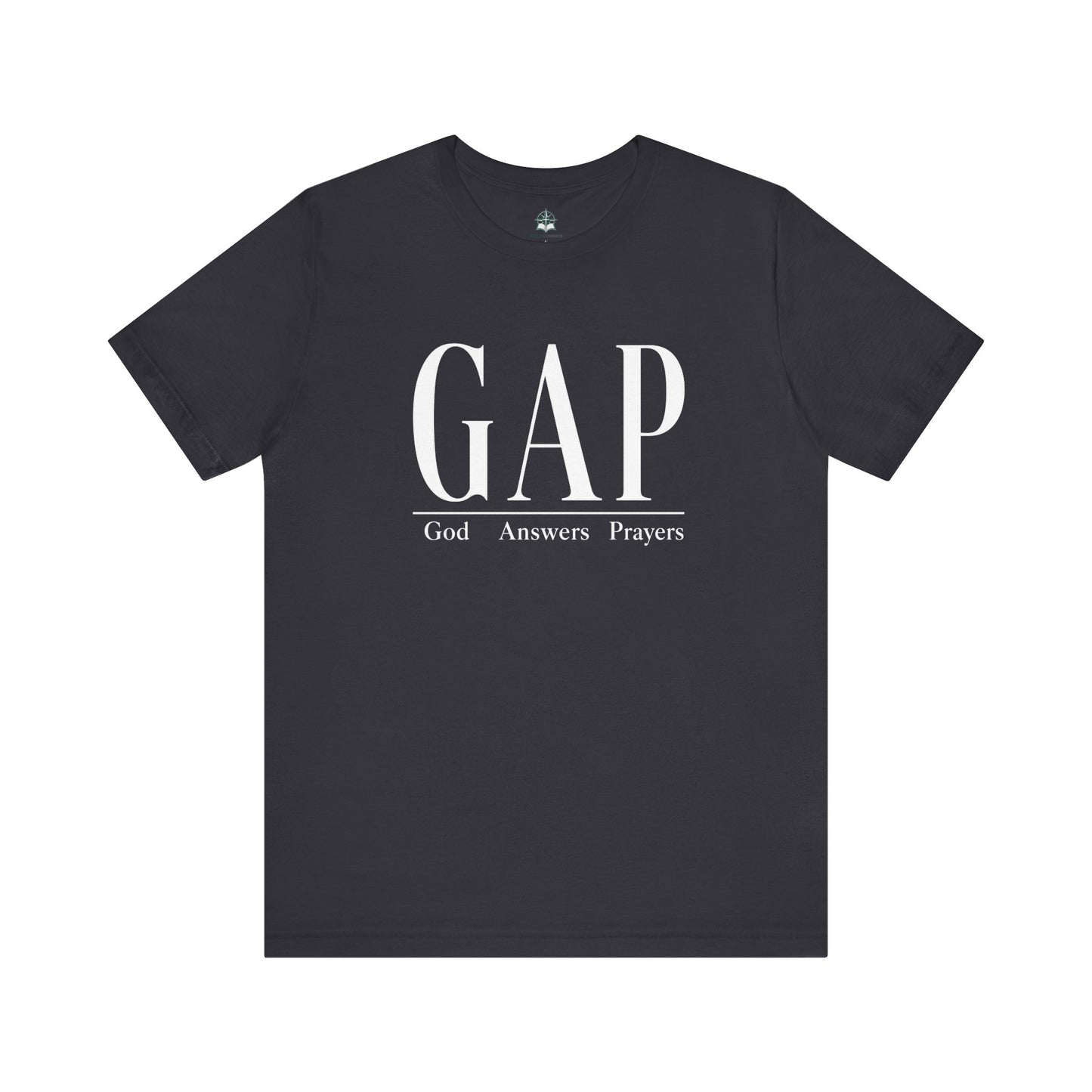 GAP "God Answers Prayers" Christian Short Sleeve Shirt