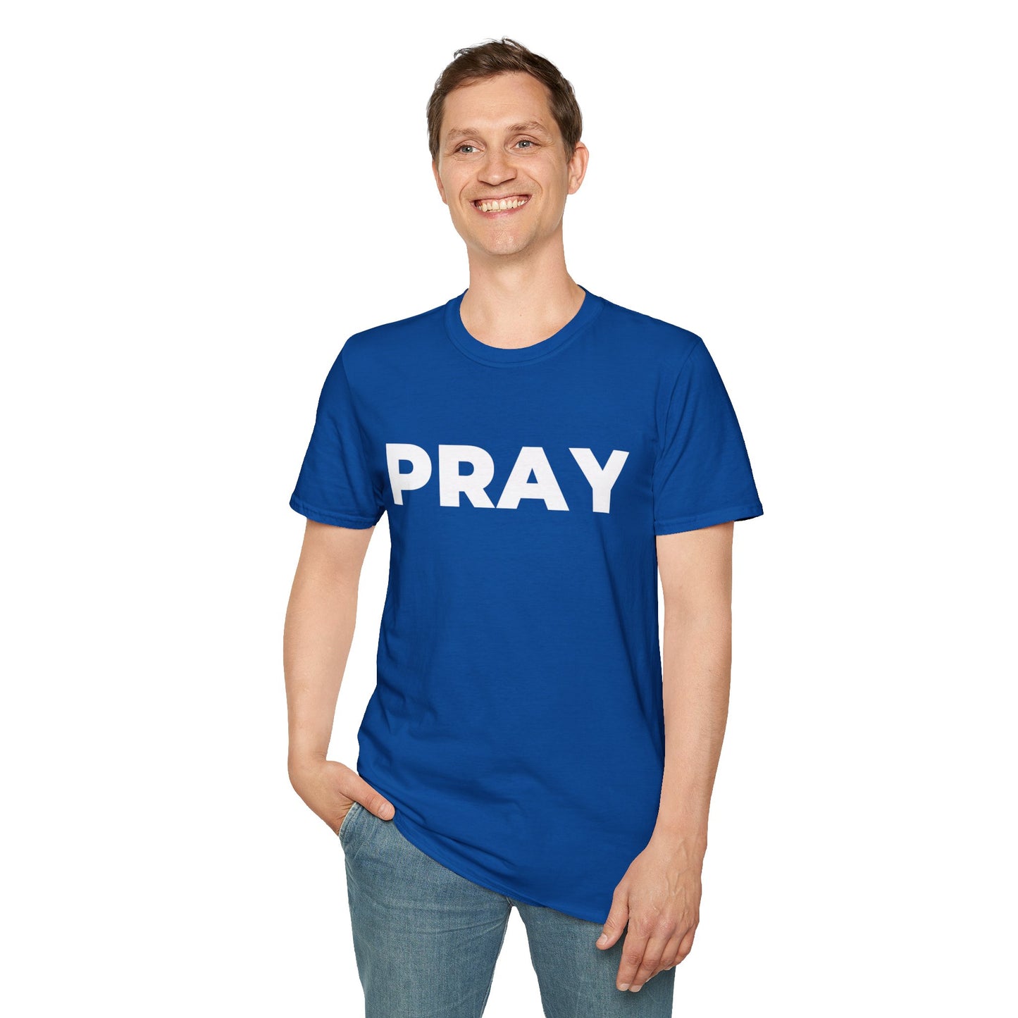 "PRAY" Inspirational Christian T-Shirt