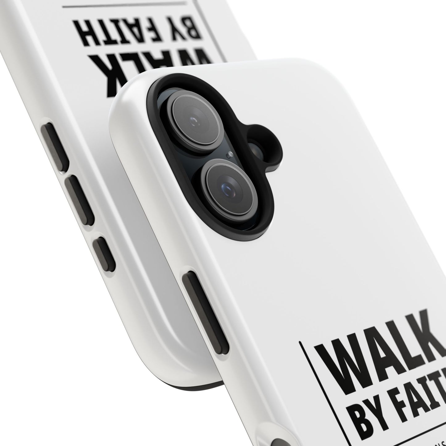 Walk by Faith Tough Phone Case — 2 Corinthians 5:7 Christian Phone Cover