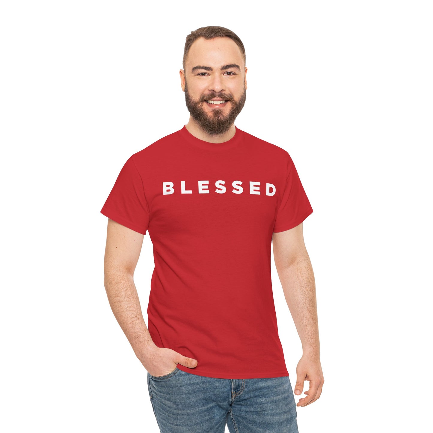 Blessed Christian T-Shirt | Faith Scripture Tee, Religious Apparel