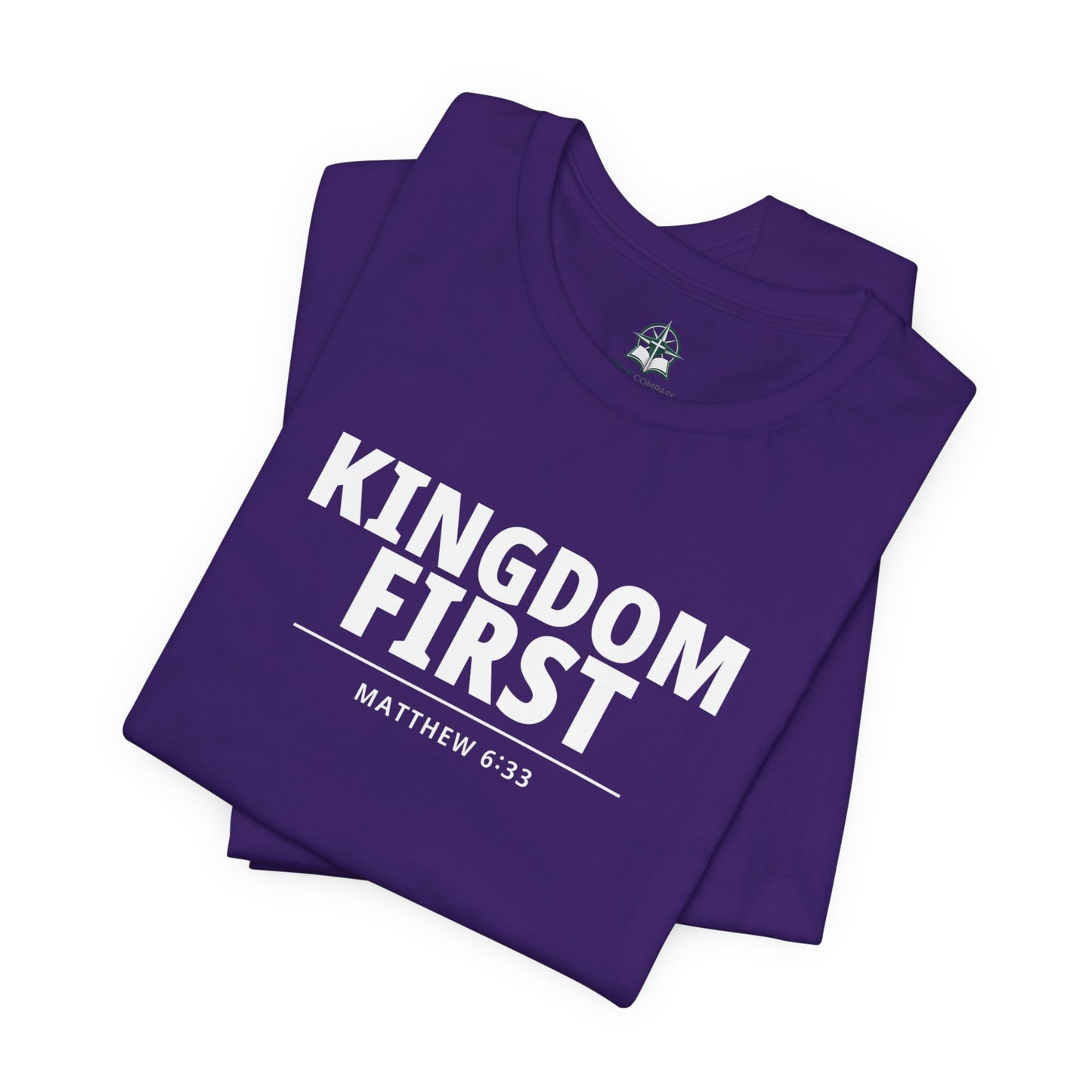 Kingdom First T‑Shirt — Matthew 6:33 Inspirational Christian Tee