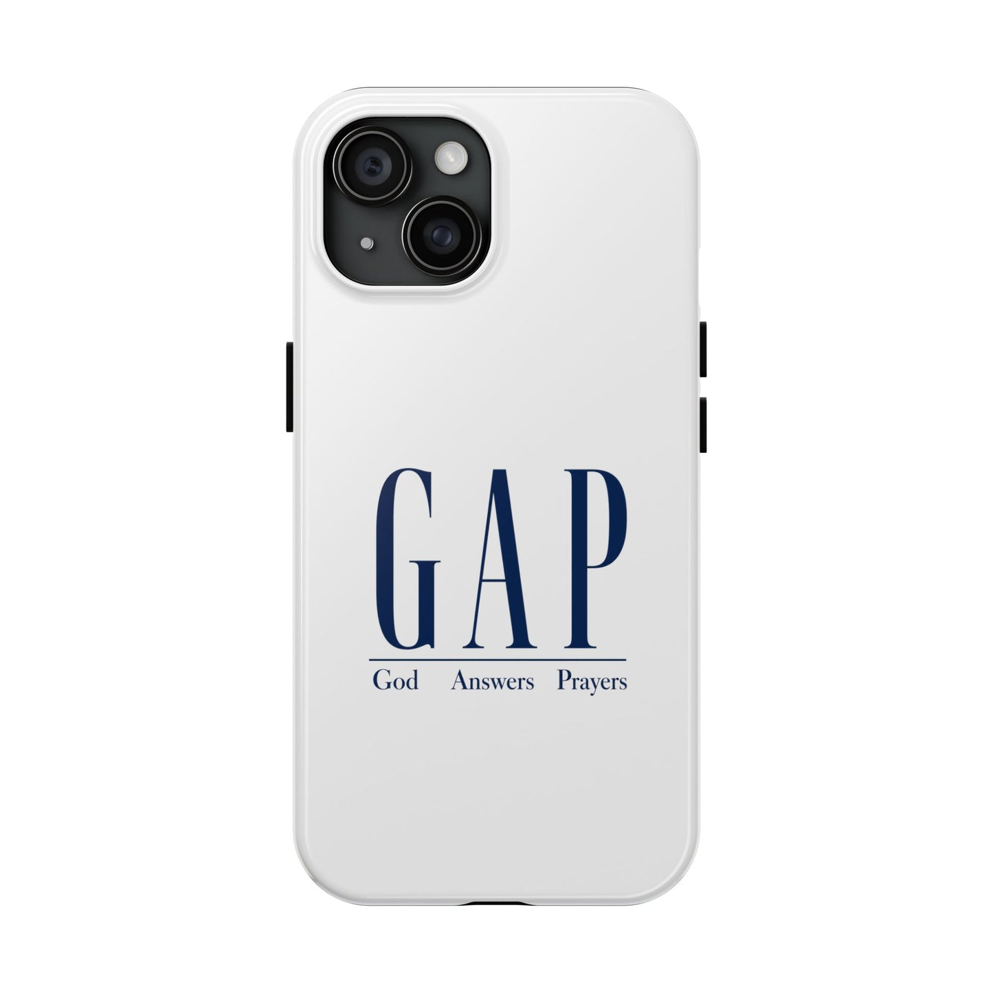 GAP (God Answers Prayers) Christian Protective Phone Cover - Tough Phone Case