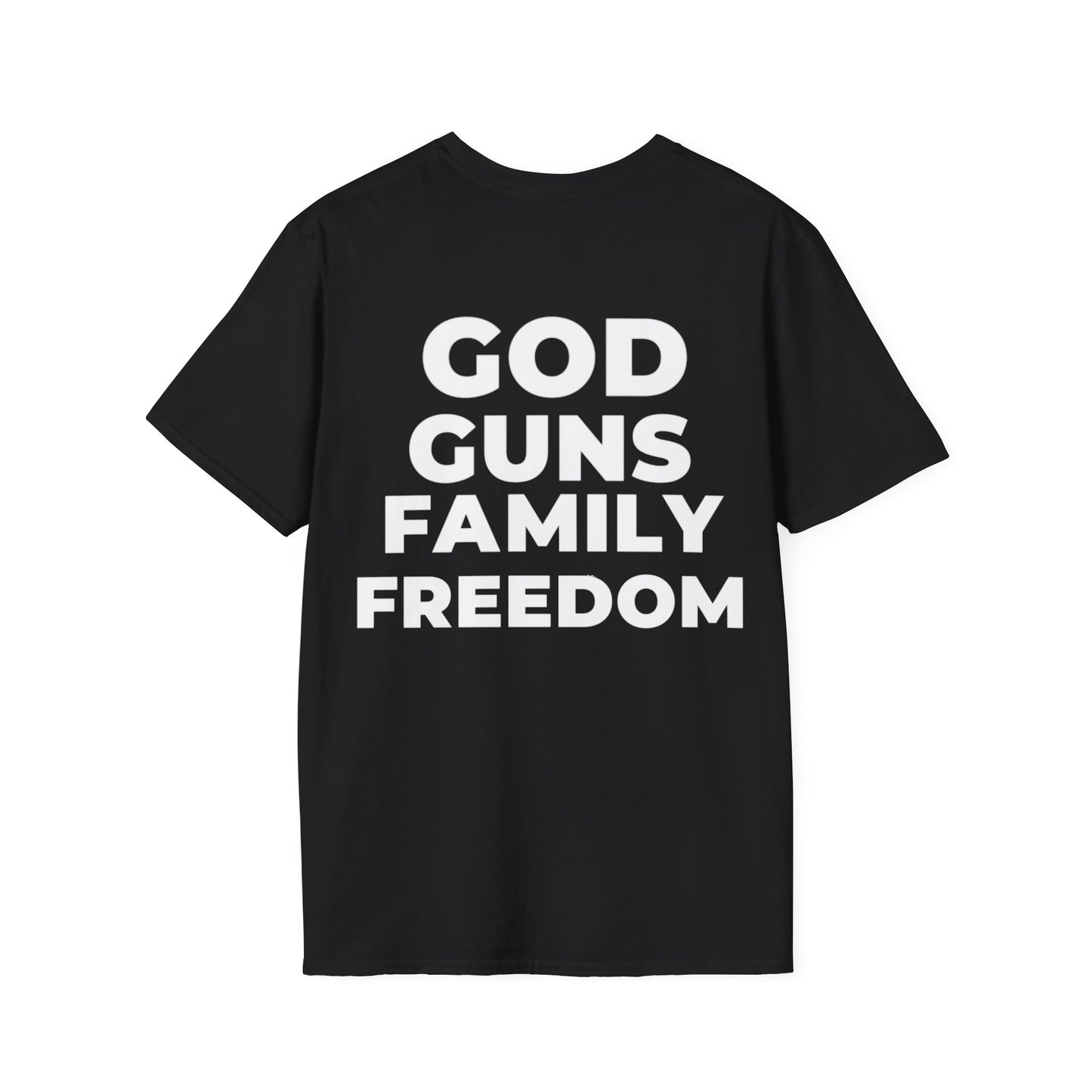 GOD BLESS AMERICA | GOD, GUNS, FAMILY, FREEDOM T-SHIRT