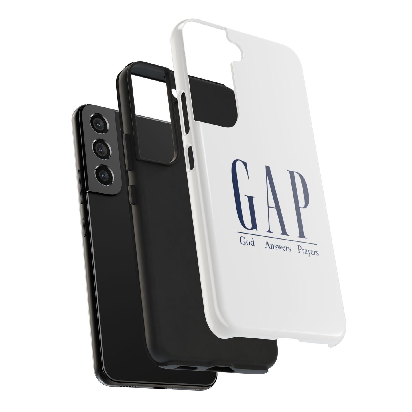 GAP (God Answers Prayers) Christian Protective Phone Cover - Tough Phone Case