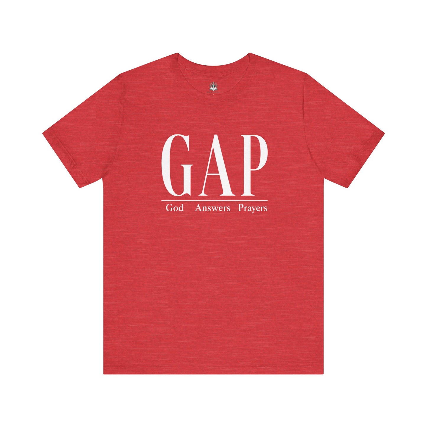 GAP "God Answers Prayers" Christian Short Sleeve Shirt