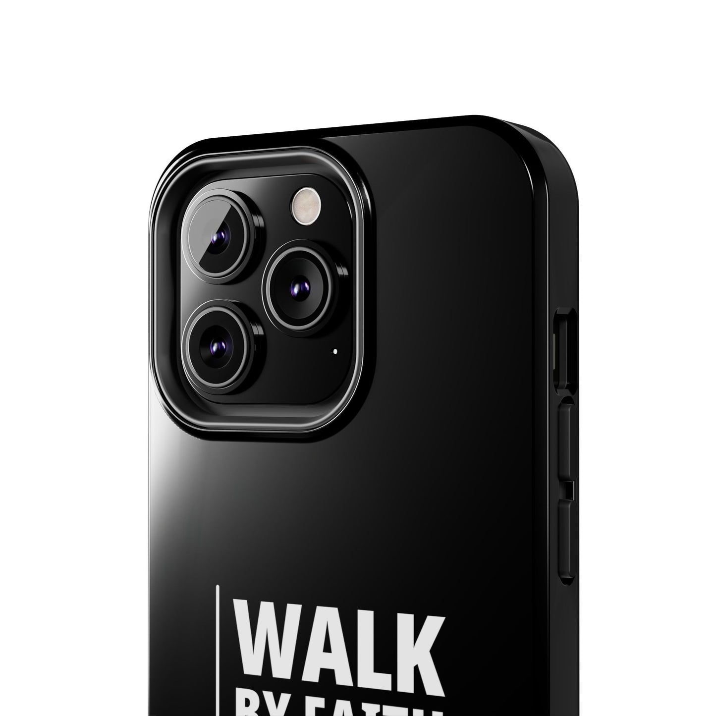 Walk by Faith Tough Phone Case — 2 Corinthians 5:7 Christian Phone Cover