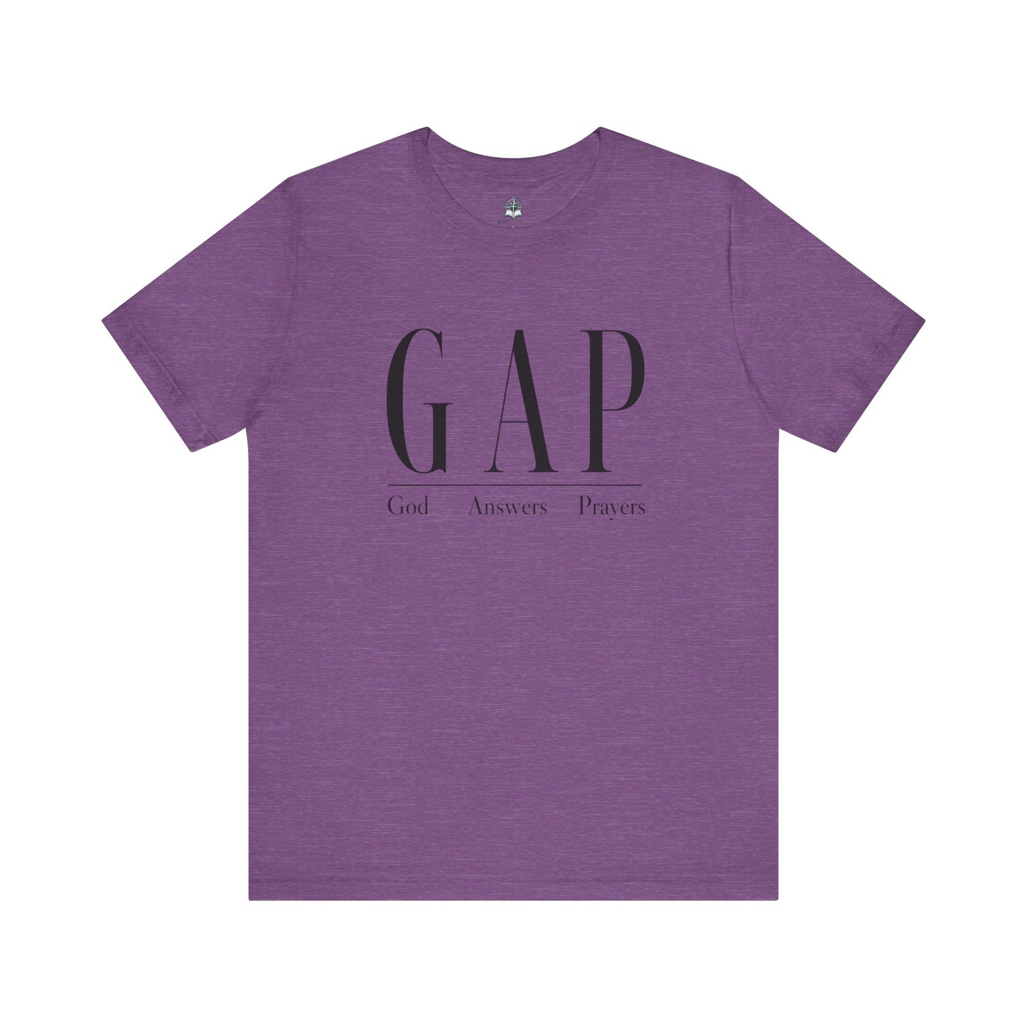 GAP "God Answers Prayers" Christian Short Sleeve Shirt