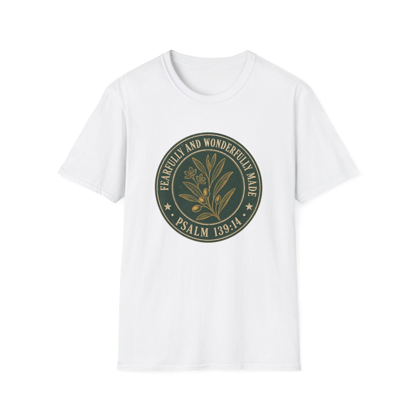 Fearfully & Wonderfully Made T-Shirt - Psalm 139:14 | Bible Compass