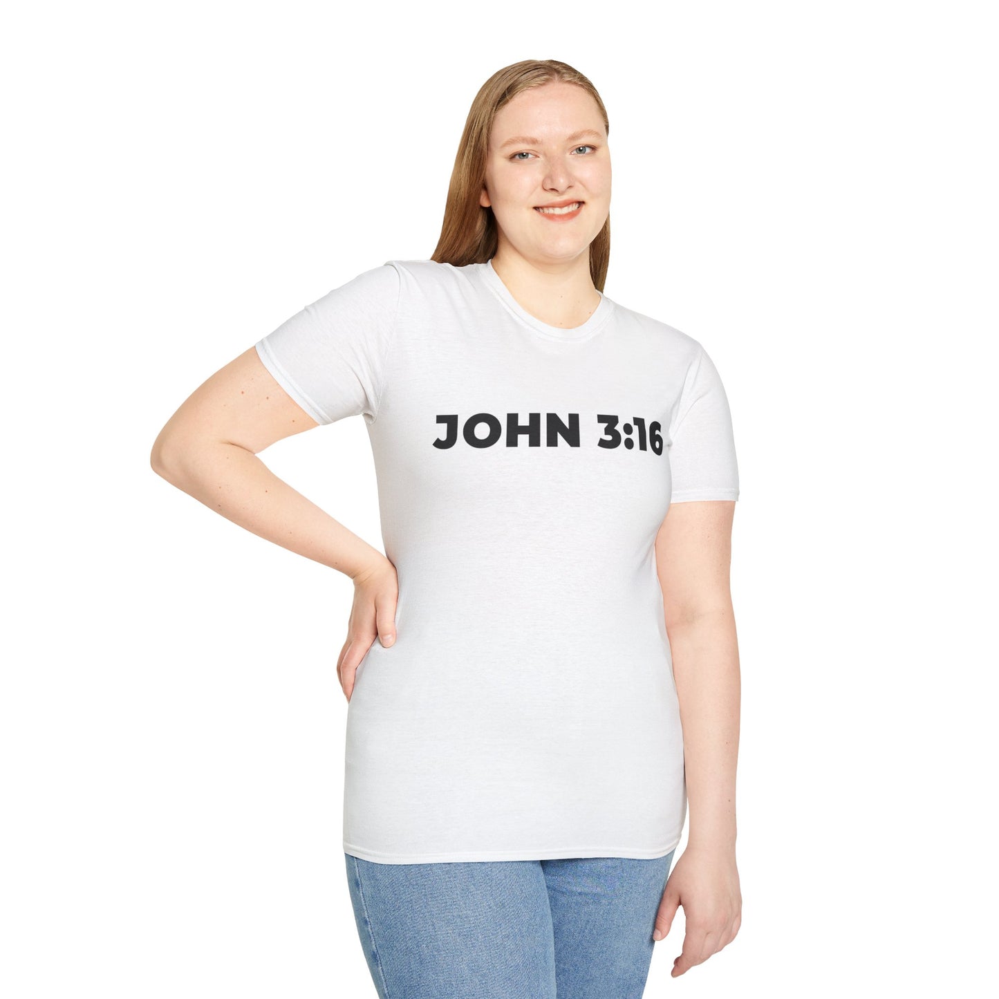 JOHN 3:16 Inspirational Christian T-Shirt