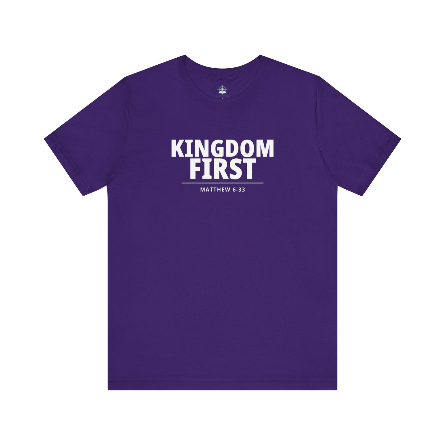 Kingdom First T‑Shirt — Matthew 6:33 Inspirational Christian Tee