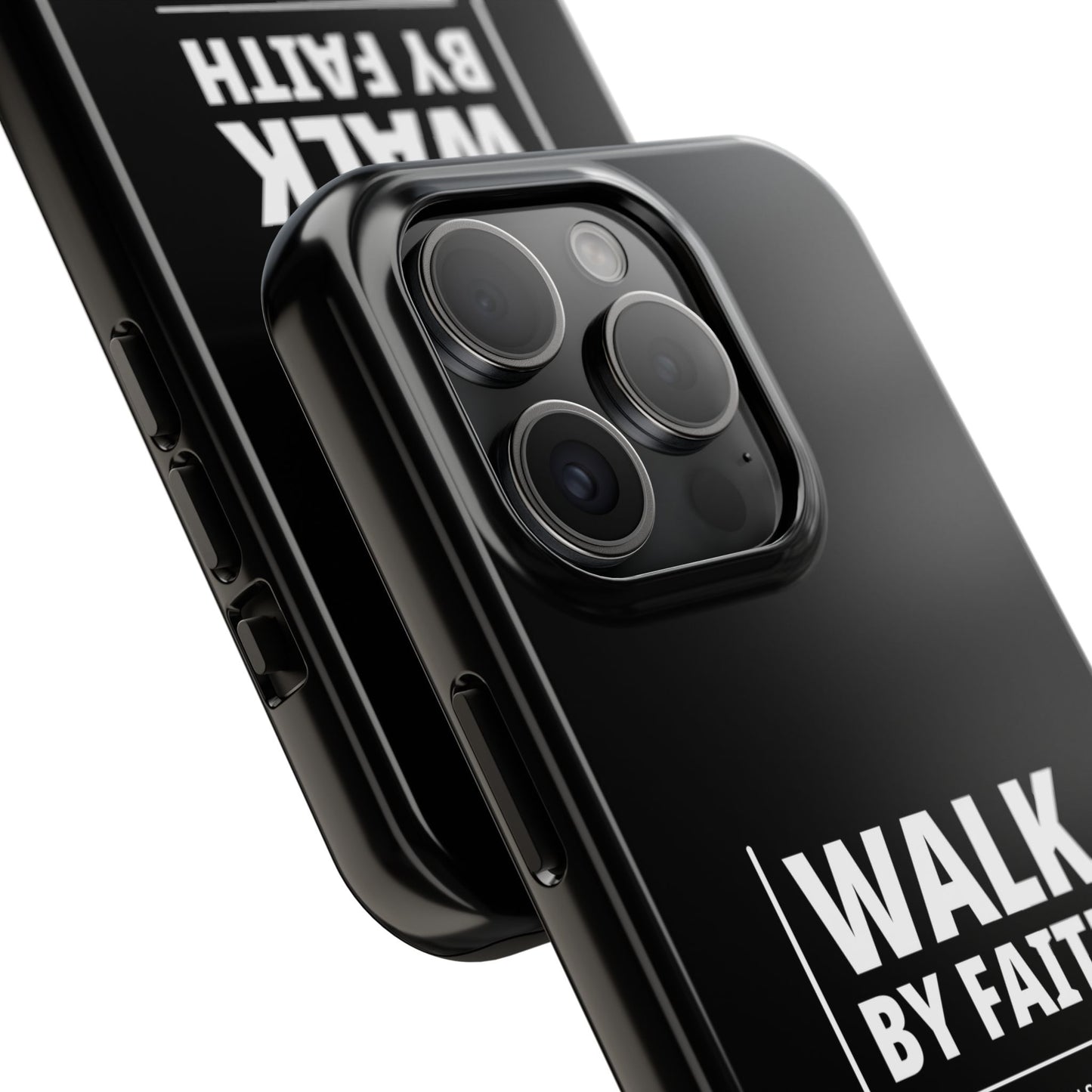 Walk by Faith Tough Phone Case — 2 Corinthians 5:7 Christian Phone Cover
