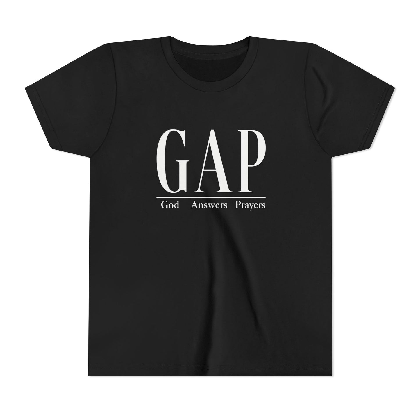 Youth Tee - GAP (God Answers Prayers) Christian T-Shirts