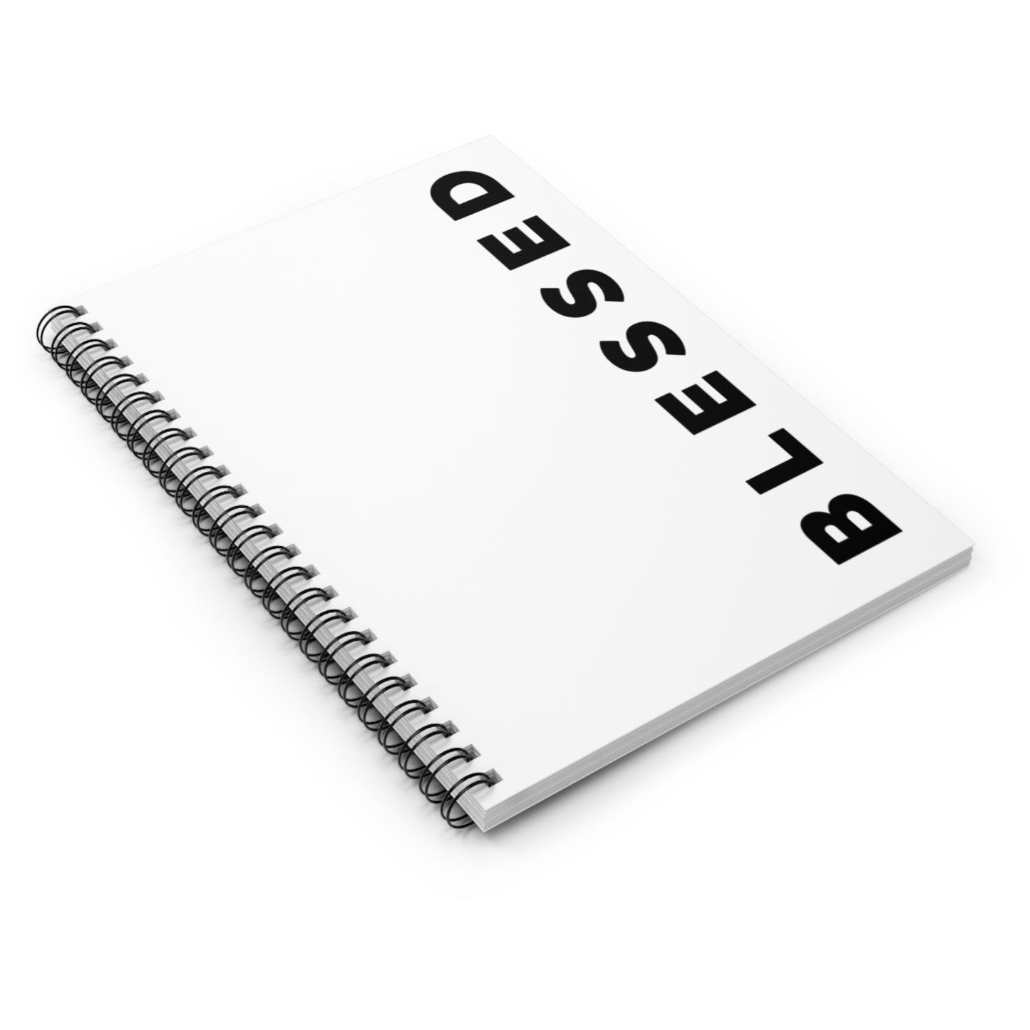 BLESSED Notebook | Spiral Ruled Journal