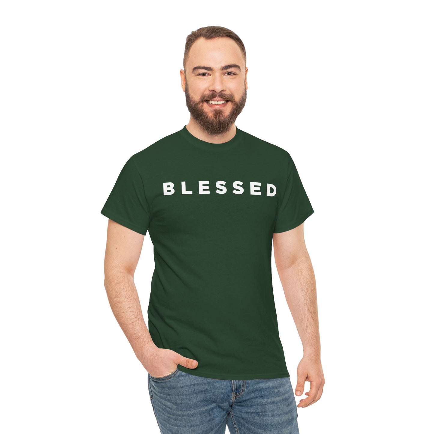Blessed Christian T-Shirt | Faith Scripture Tee, Religious Apparel